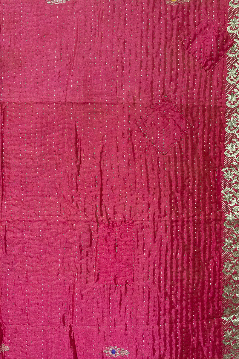 Constant Silk Blend Kantha Throw