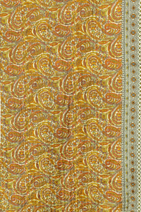 Cornucopia Silk Blend Kantha Throw Blanket