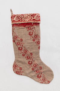 dignify Kantha Cotton Christmas Stocking No. 1