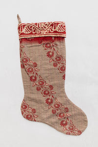 dignify Kantha Cotton Christmas Stocking No. 1