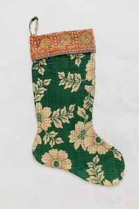 dignify Kantha Cotton Christmas Stocking No. 14
