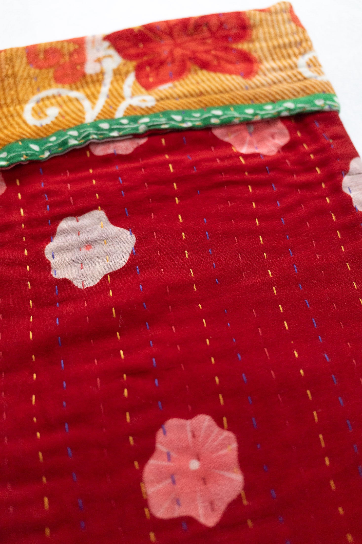 Kantha Holiday Stocking — Cotton No. 29