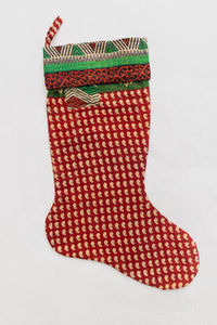 dignify Kantha Cotton Christmas Stocking No. 31