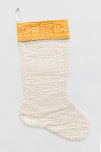 dignify Kantha Cotton Christmas Stocking No. 32