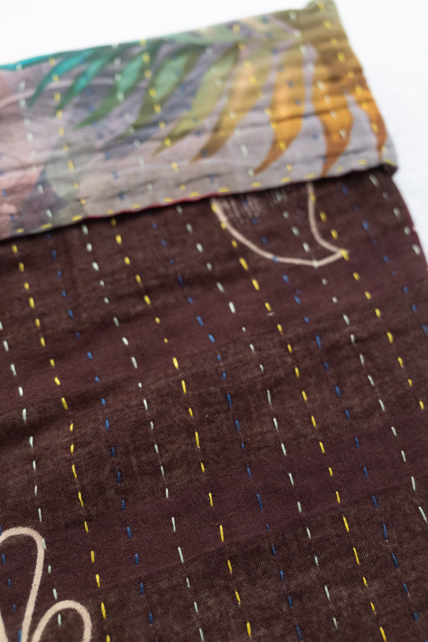 Kantha Holiday Stocking — Cotton No. 39