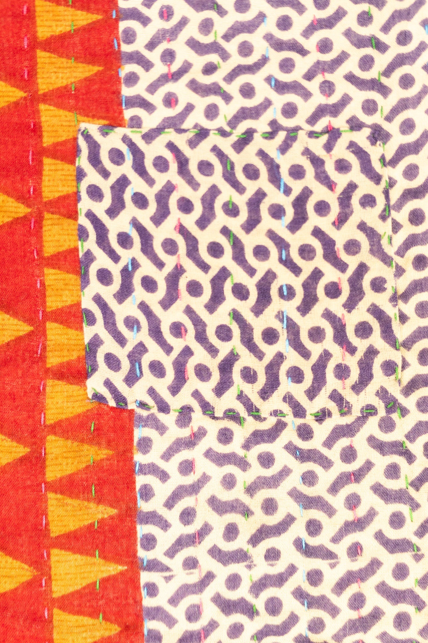 Courage Large Kantha Throw