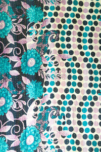Courage Kantha Throw Blanket