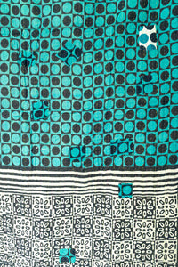 Courage Kantha Throw Blanket