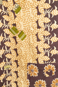 Courage Large Kantha Throw Blanket