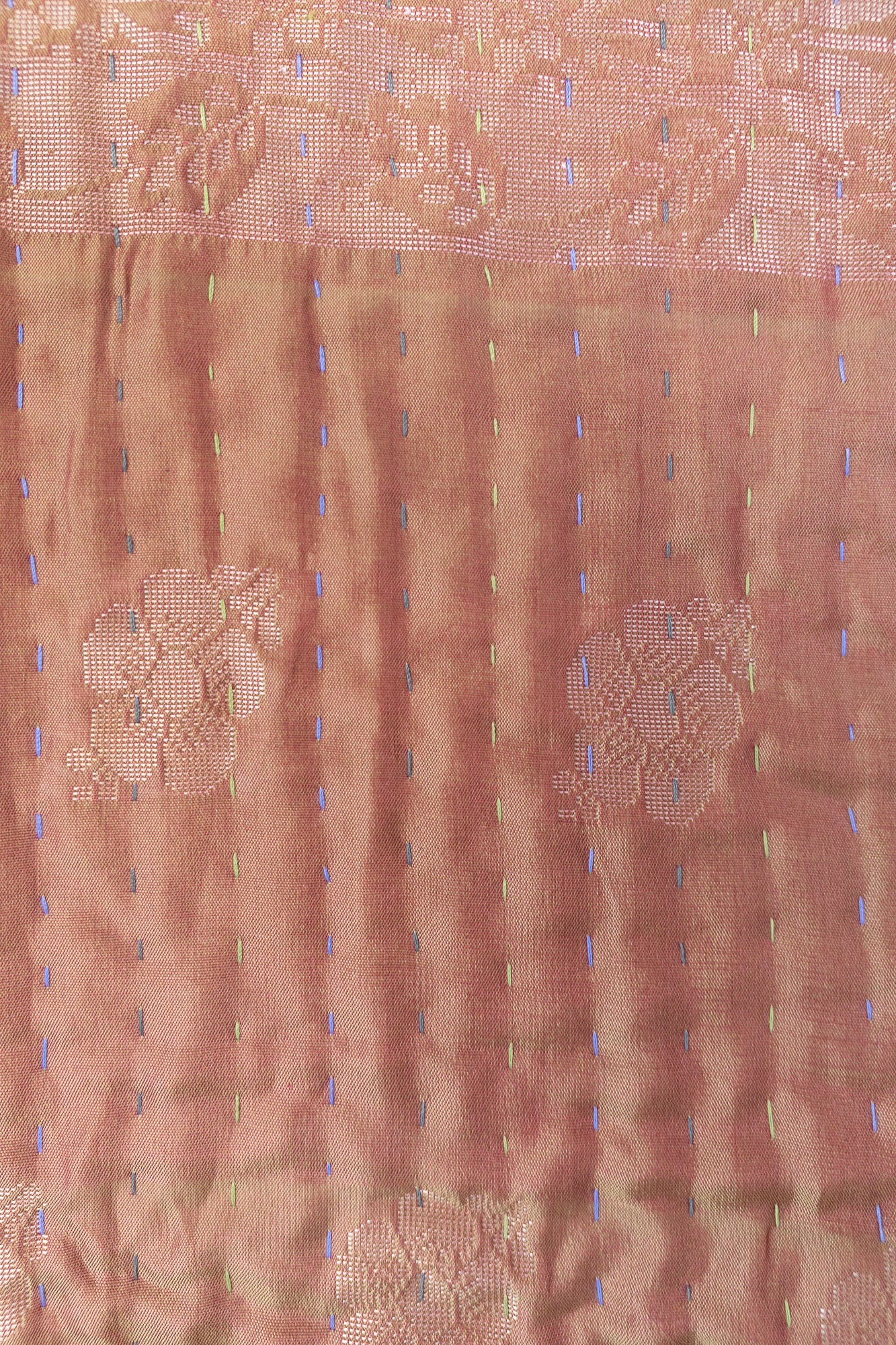 Courageous Silk Blend Kantha Throw