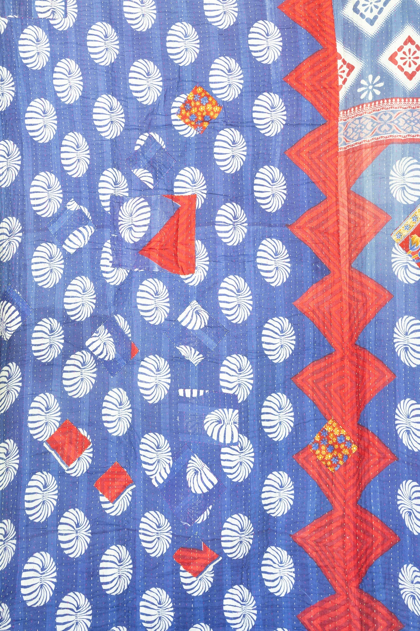 Daring Large Kantha Throw