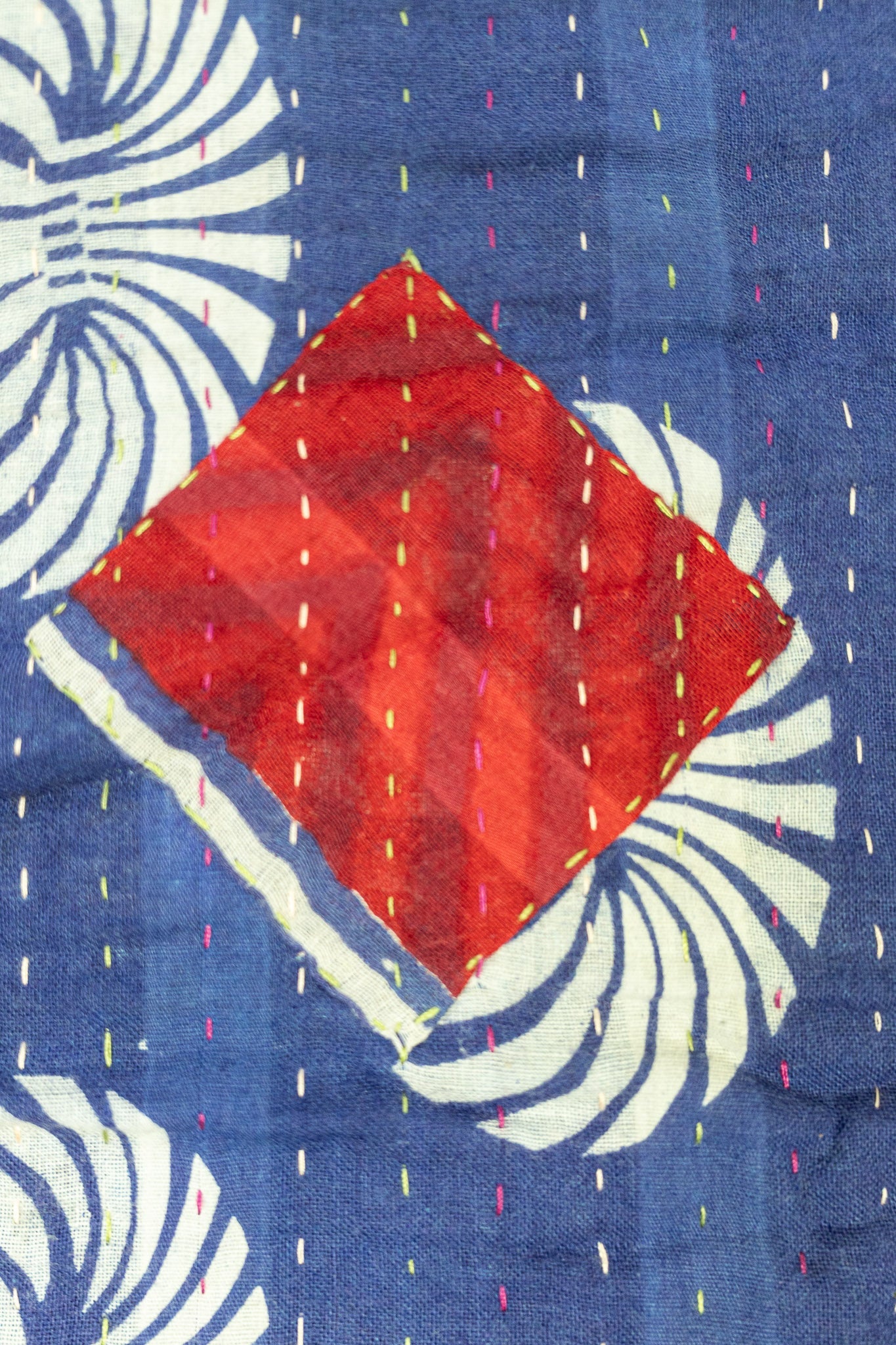 Daring Large Kantha Throw