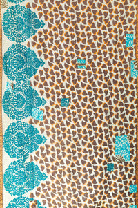 Daring Kantha Throw Blanket