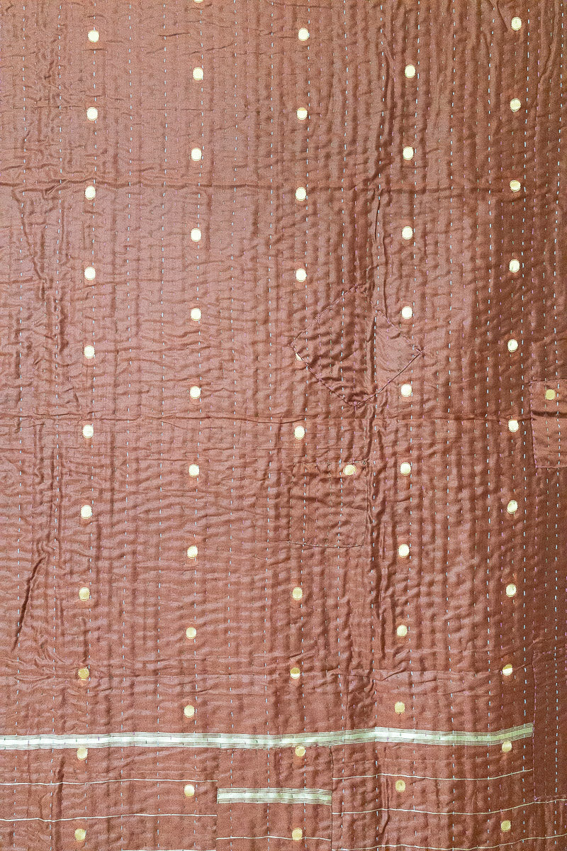 Darling Silk Blend Kantha Throw