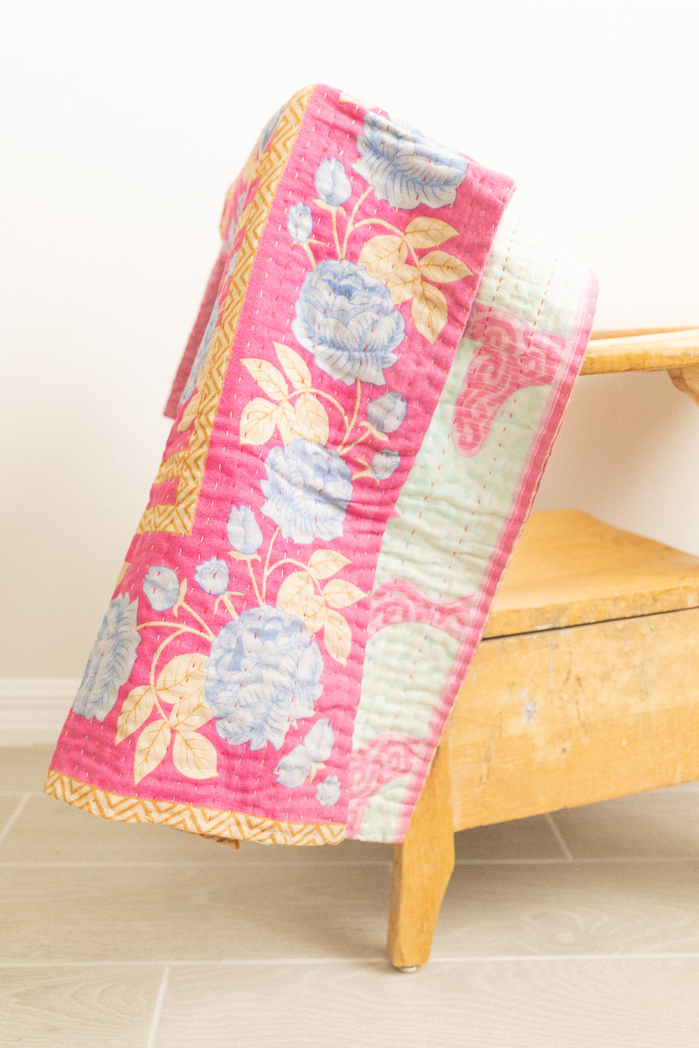 dignify Kantha Baby Blanket Quilt