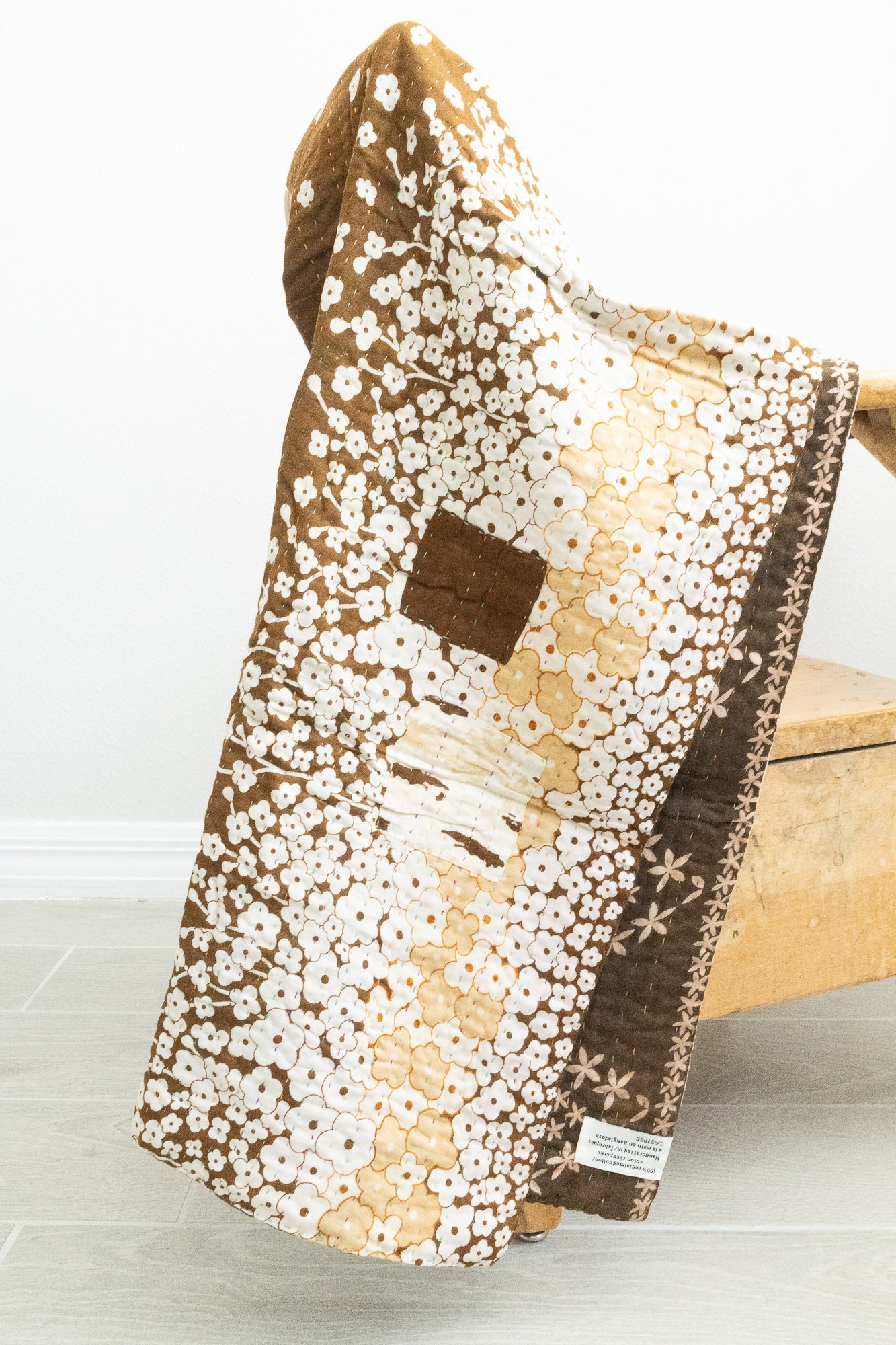 dignify Kantha Baby Blanket Quilt