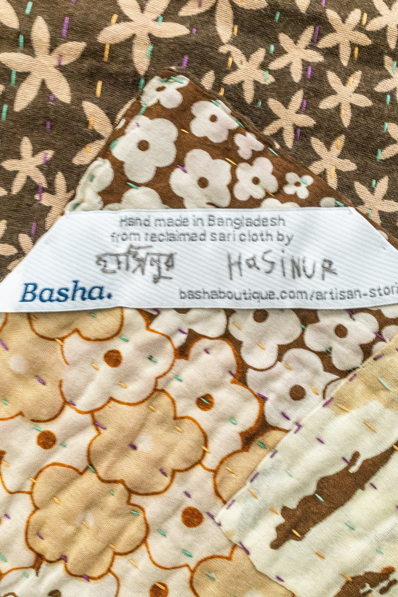 Darling No. 3 Kantha Baby Blanket