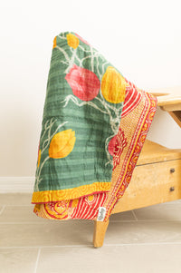 dignify Kantha Baby Blanket Quilt