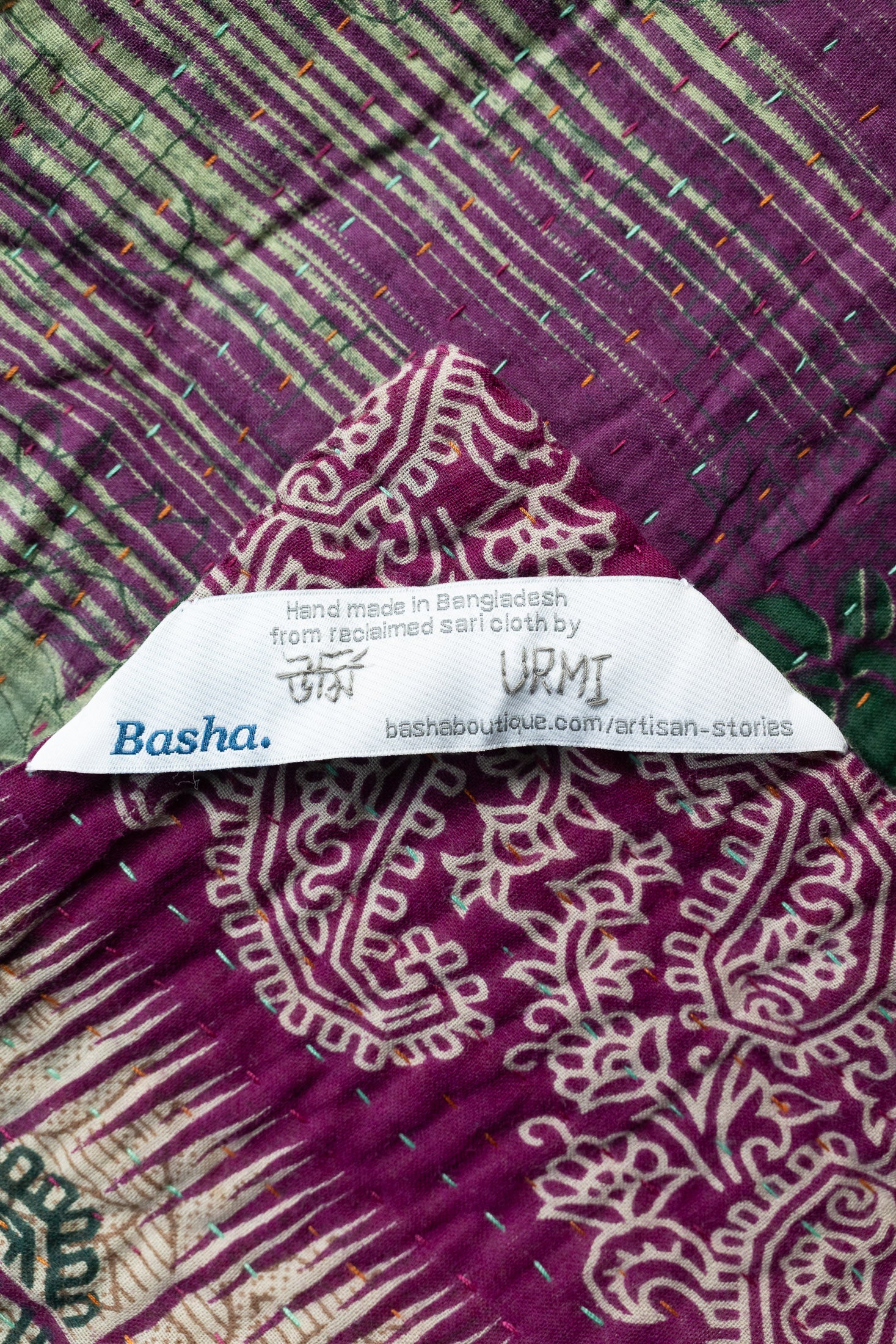 Darling No. 5 Mini Kantha Blanket