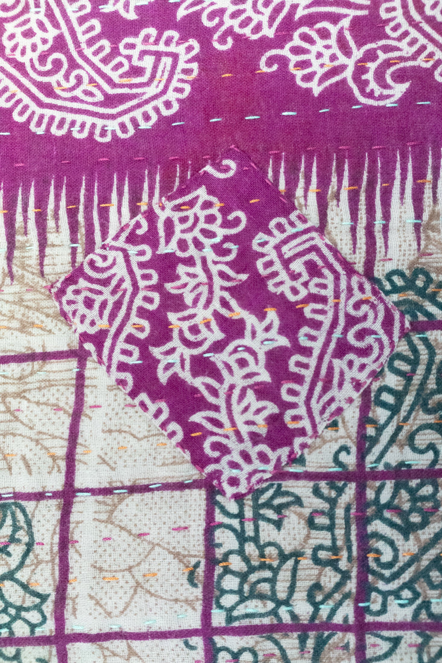 Darling No. 5 Mini Kantha Blanket