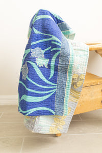 dignify Kantha Baby Blanket Quilt