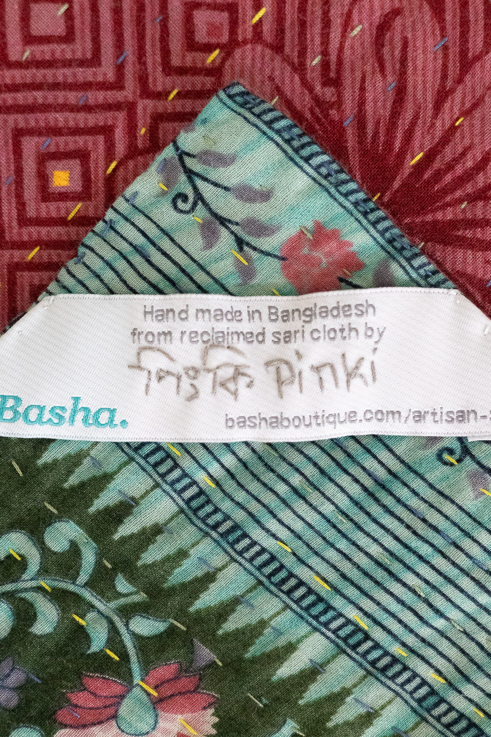 Darling No. 8 Kantha Baby Blanket