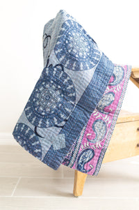 dignify Kantha Baby Blanket Quilt