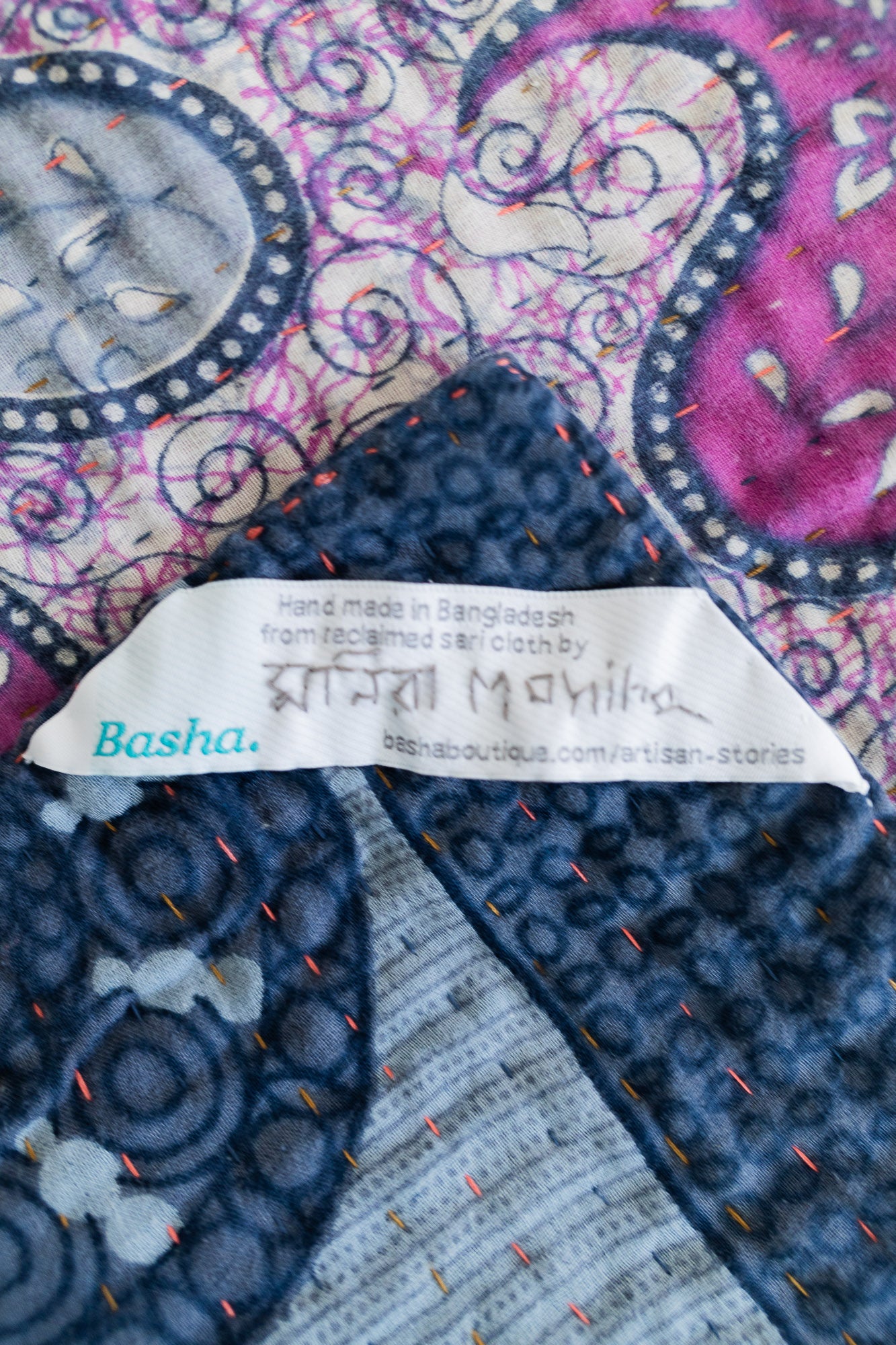 Darling No. 3 Kantha Baby Blanket