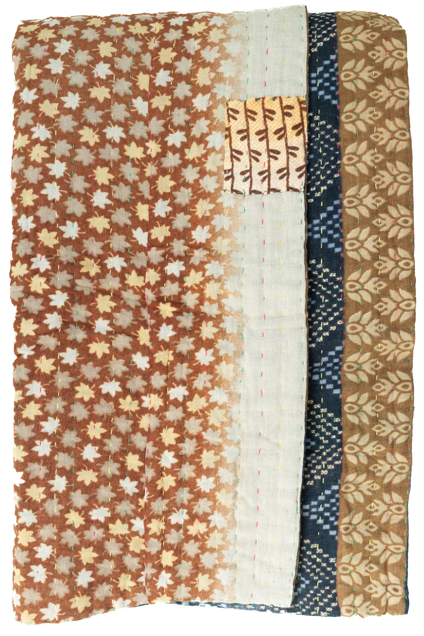 Dawn Kantha Throw Blanket