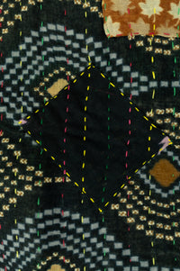 Dawn Kantha Throw Blanket