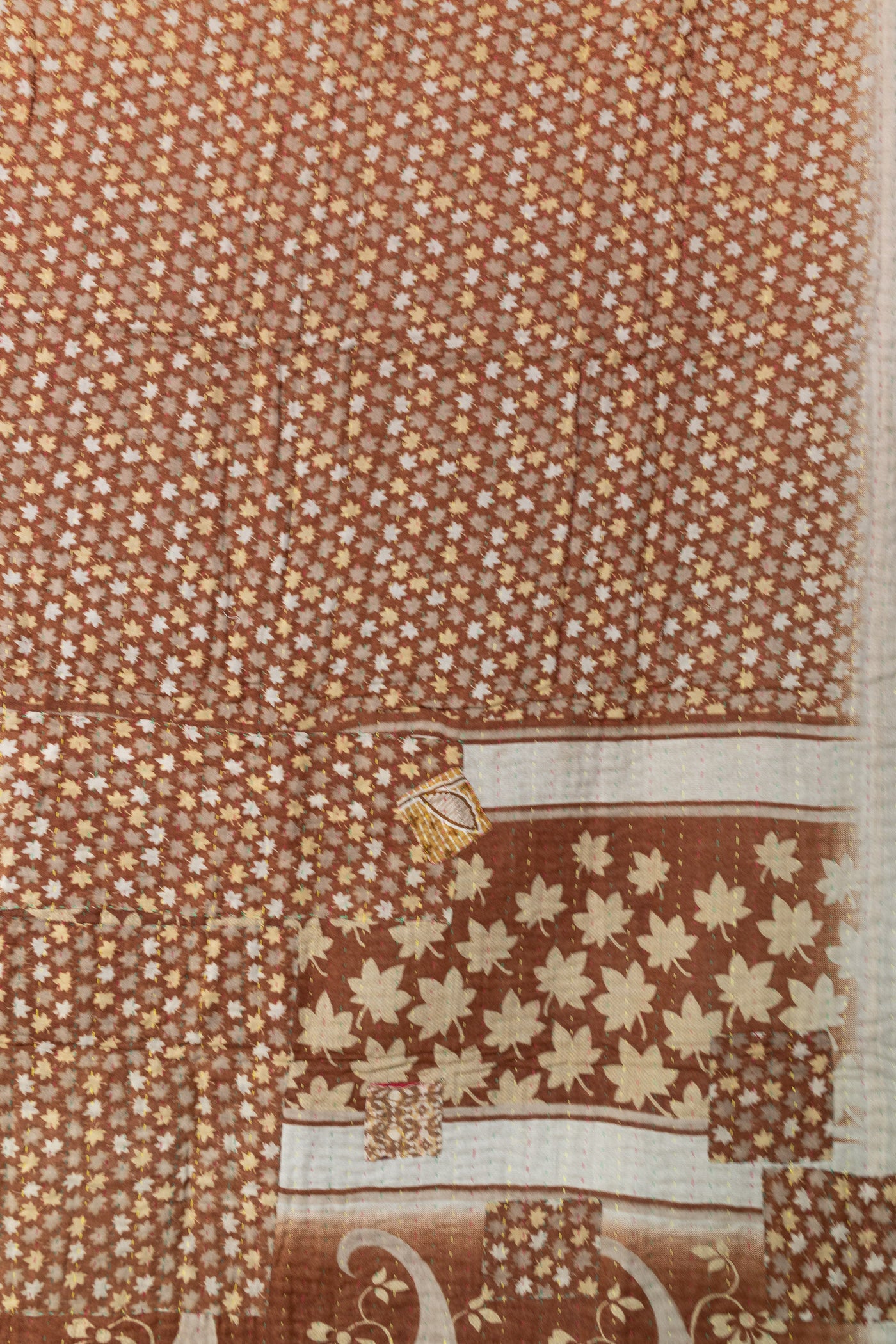 Dawn Kantha Throw Blanket