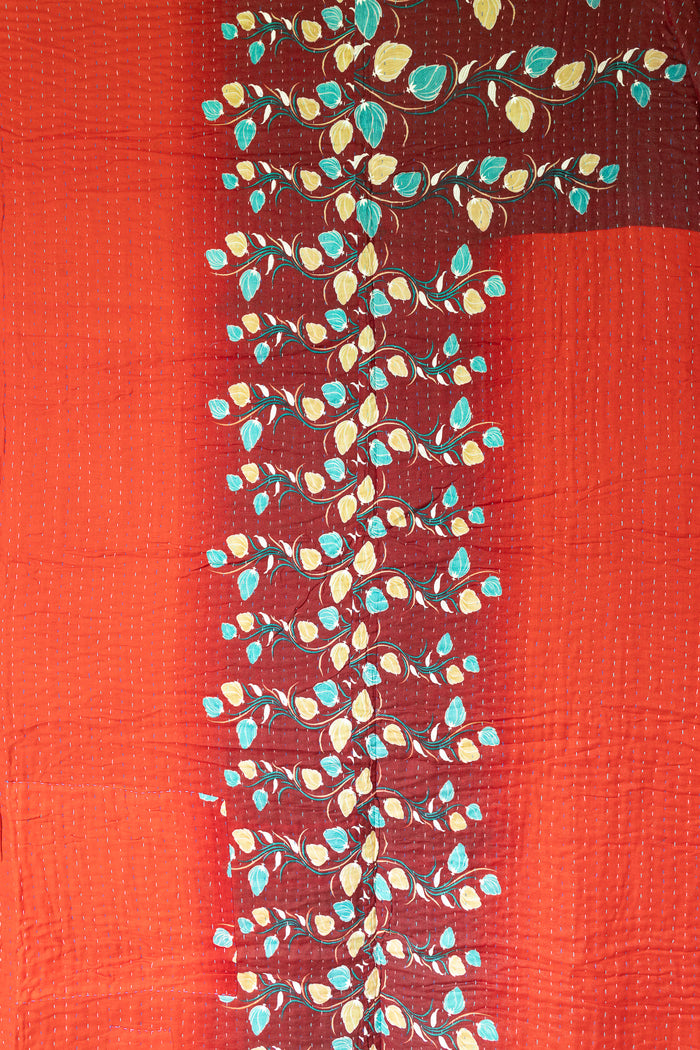 Daydream Large Kantha Throw Blanket