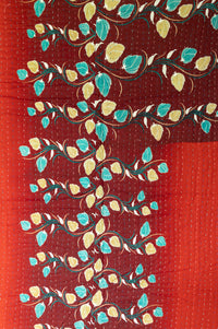 Daydream Large Kantha Throw Blanket