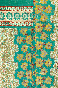 Daydream Large Kantha Throw Blanket
