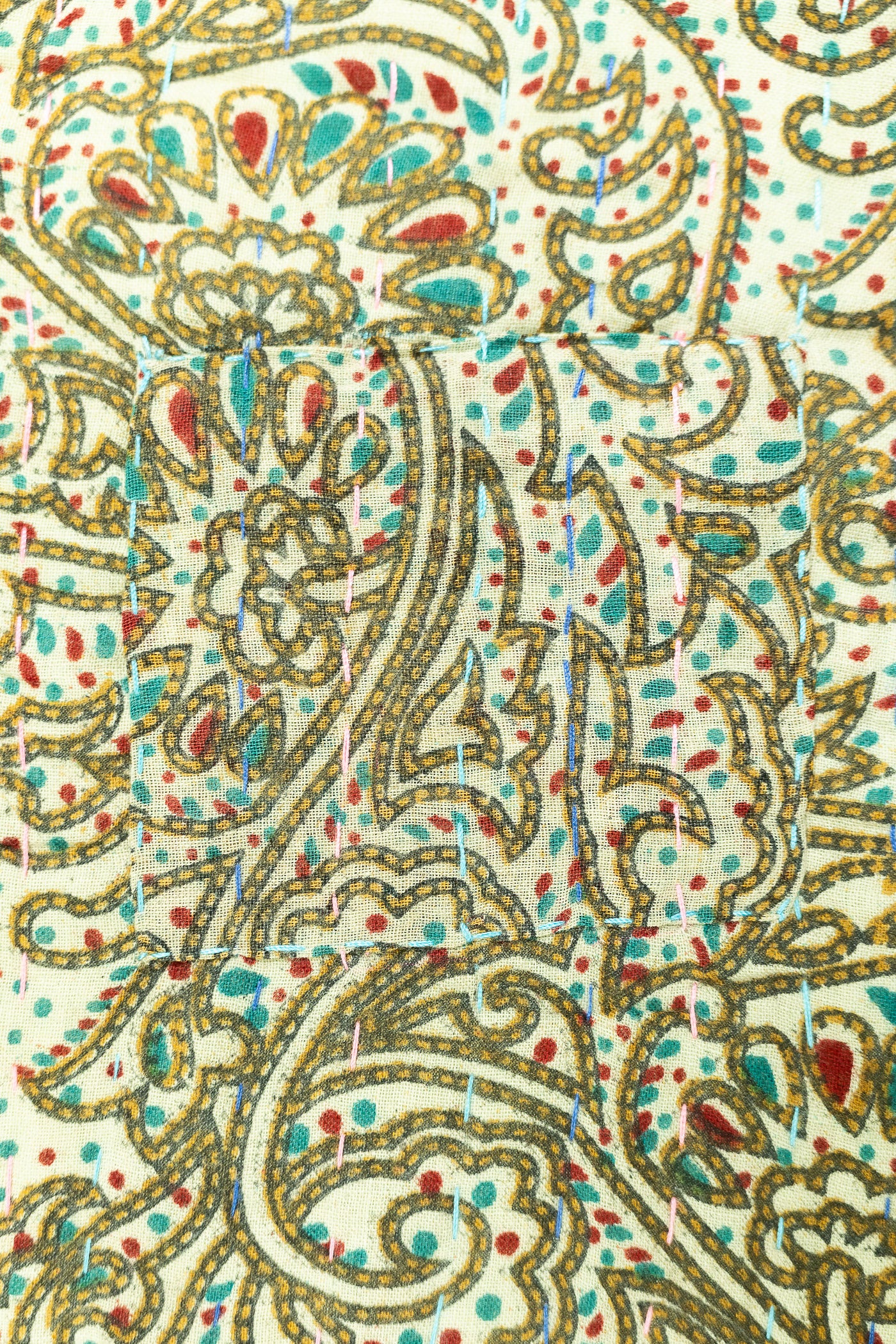 Daydream Large Kantha Throw Blanket