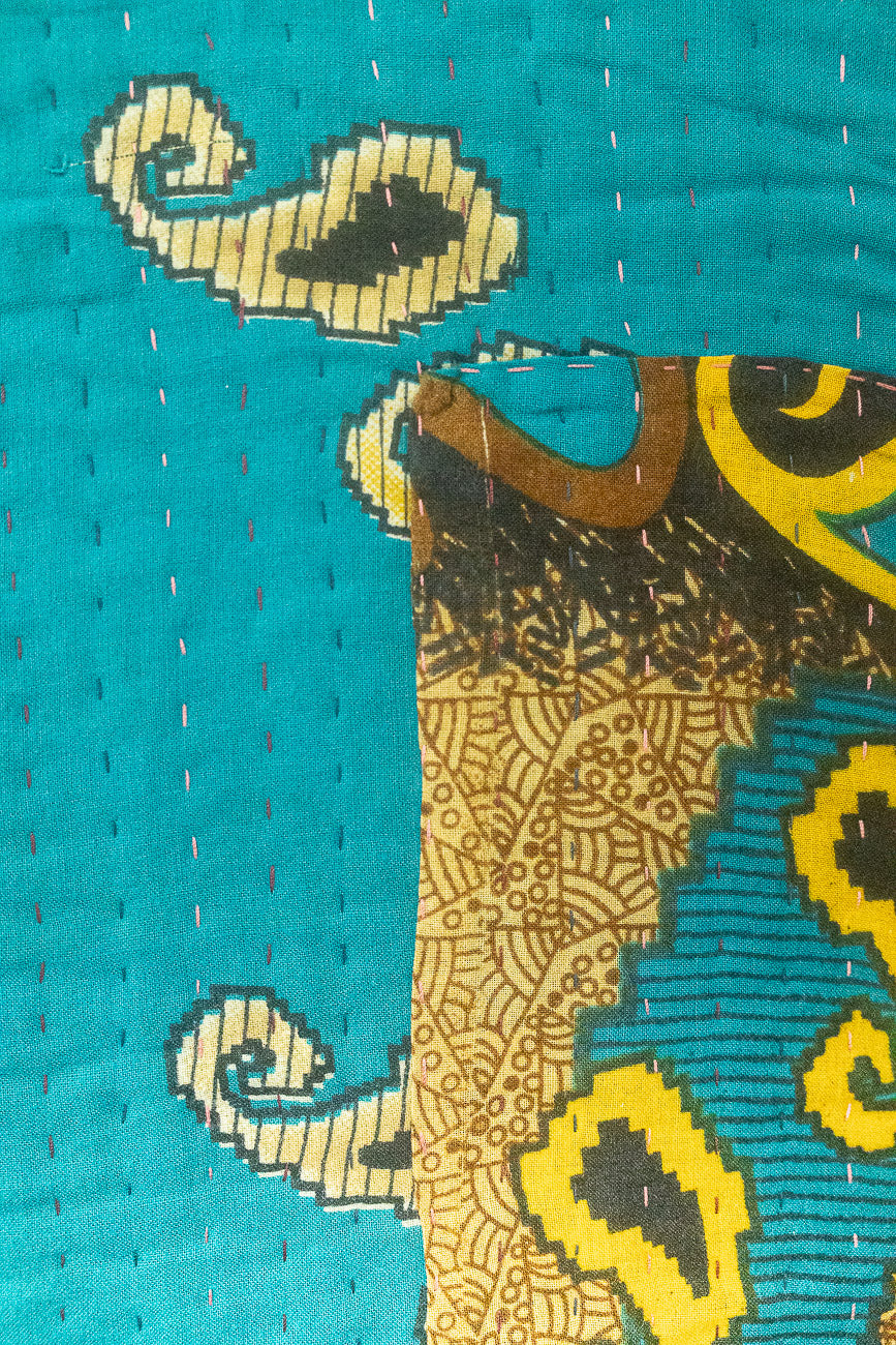 Daydream Large Kantha Throw