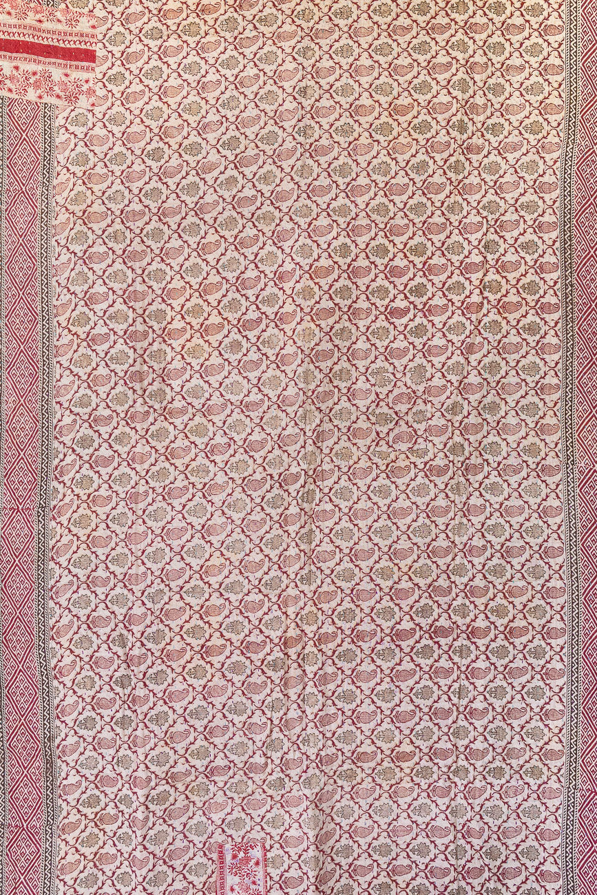 Dazzle Kantha Christmas Throw