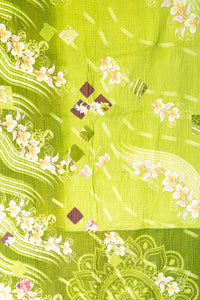 Dazzling Kantha Throw Blanket