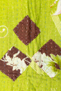 Dazzling Kantha Throw Blanket
