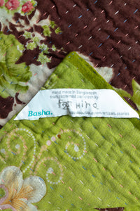 Dazzling Kantha Throw Blanket