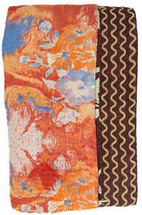 Dazzling Kantha Throw Blanket