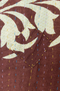 Dazzling Kantha Throw Blanket