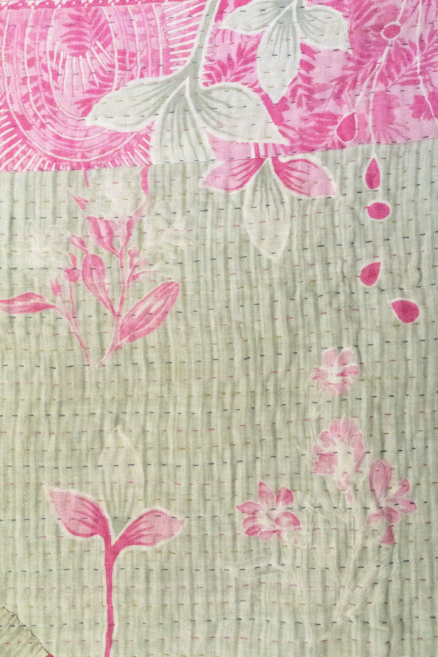Dear No. 1 Mini Kantha Blanket