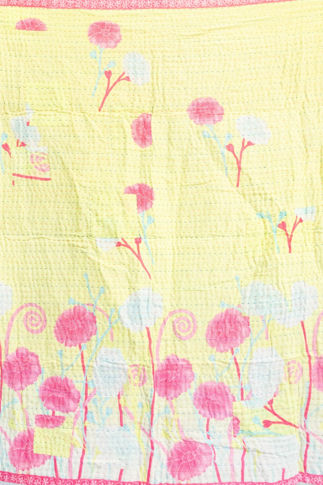 Dear No. 3 Kantha Baby Blanket