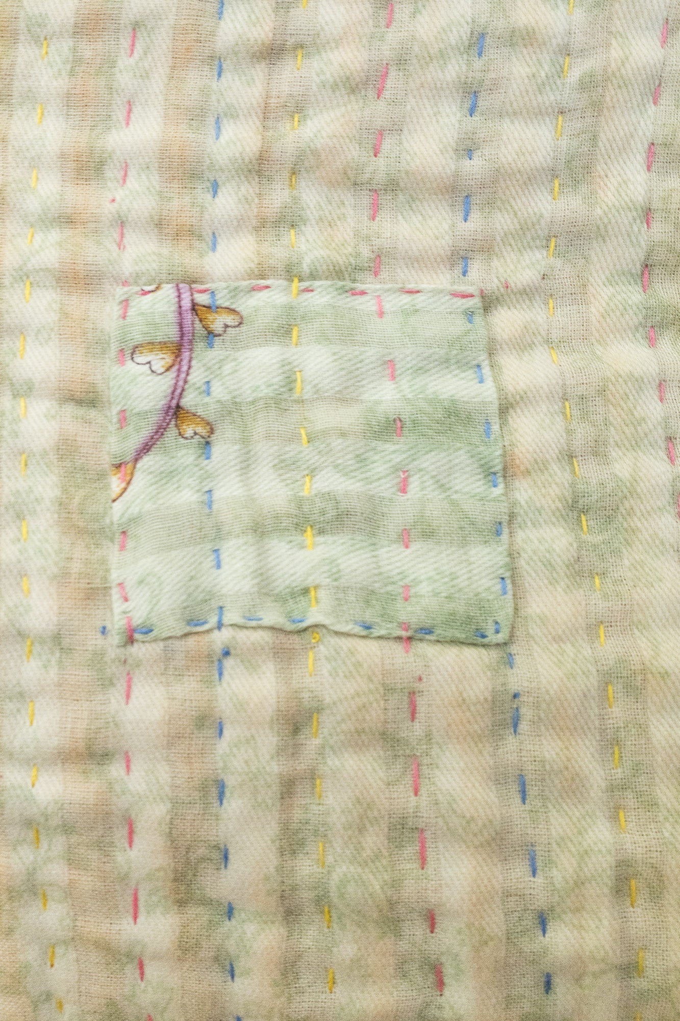 Dear No. 4 Kantha Baby Blanket