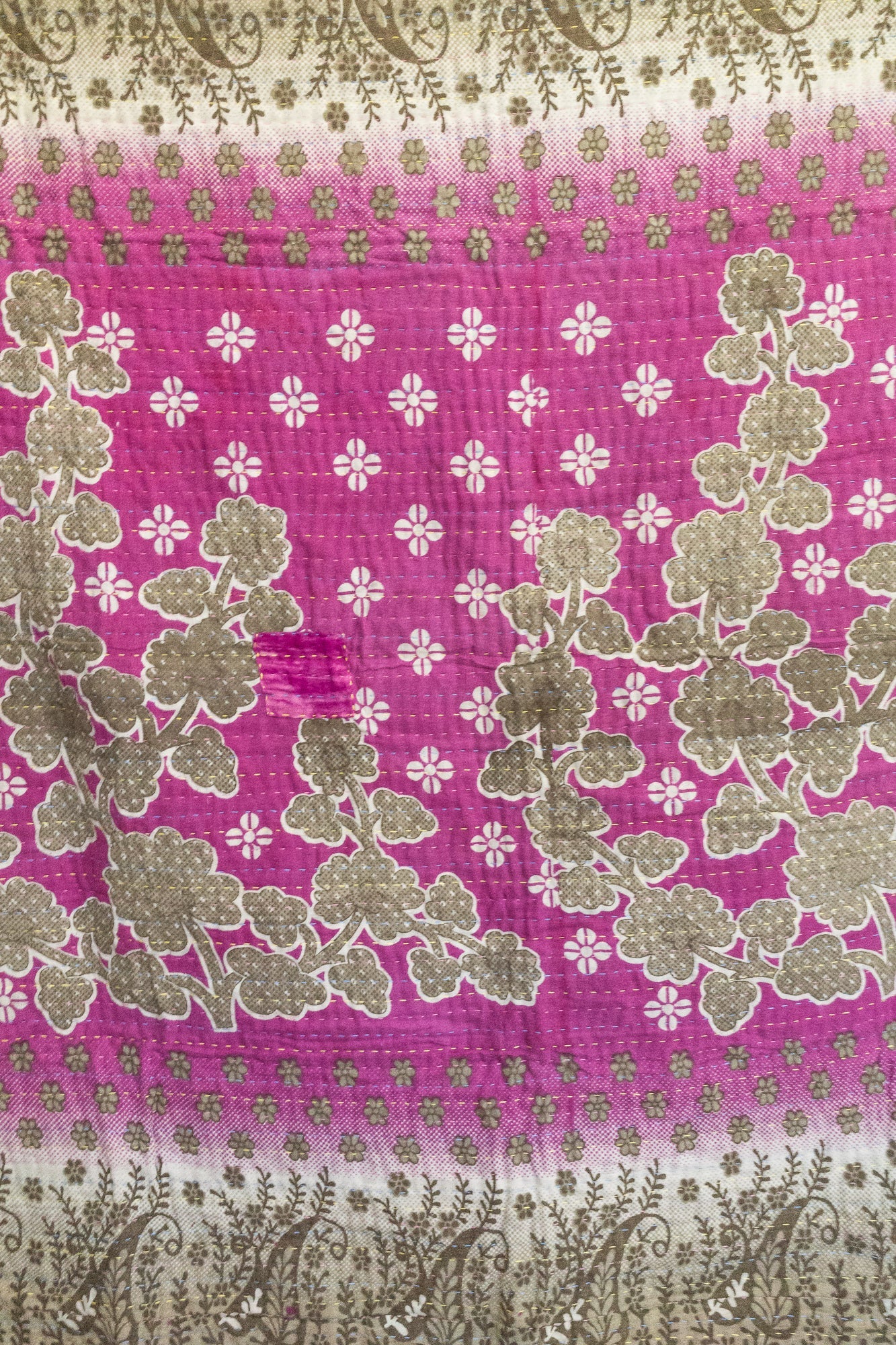 Dear No. 4 Kantha Baby Blanket