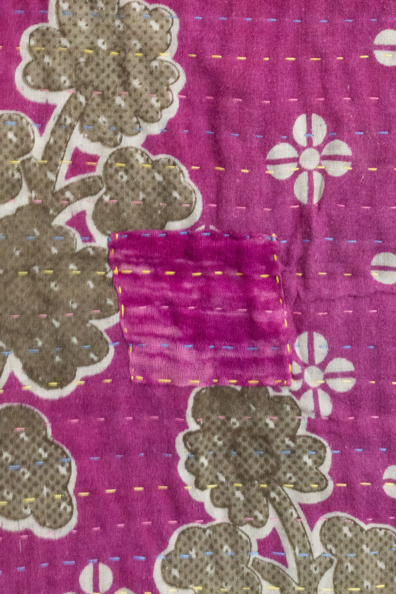 Dear No. 4 Kantha Baby Blanket