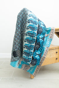 dignify Kantha Baby Blanket Quilt