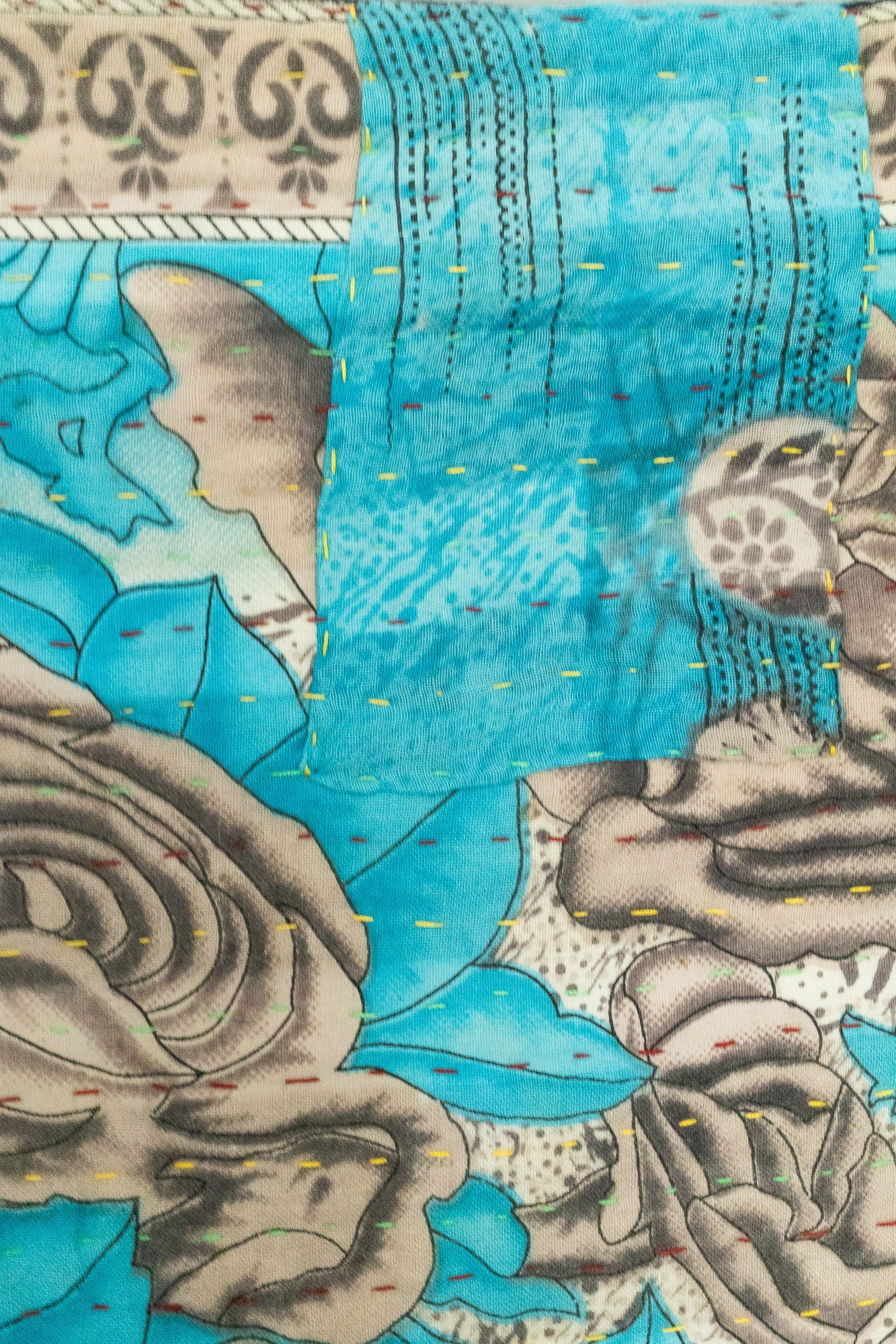 Dear No. 5 Kantha Baby Blanket