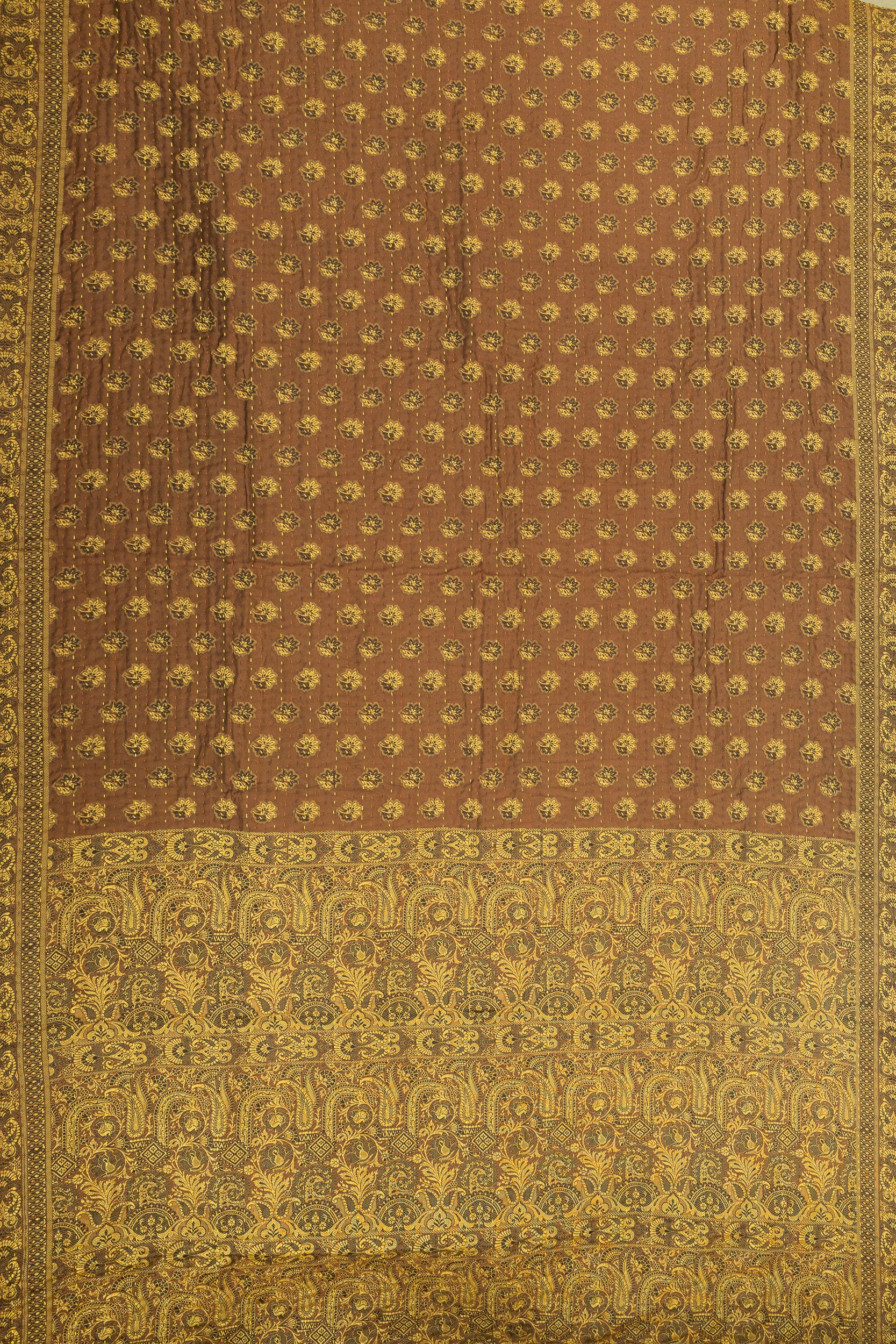 Dear No. 1 Silk Blend Kantha Throw